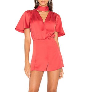 REVOLVE Red Romper